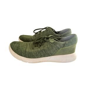 Kizik Madrid Hands Free Sneakers Men's 7 Women’s 8.5 Green Knit Slip On Shoes